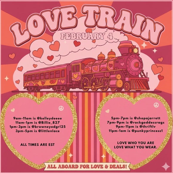 Other - Love Train- Valentines Train Show
